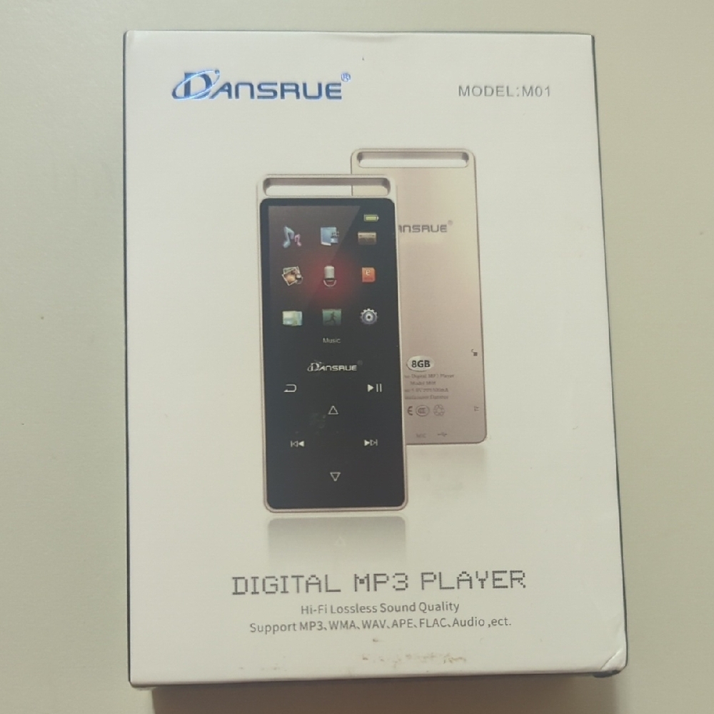 Black and Silver MP3 Player